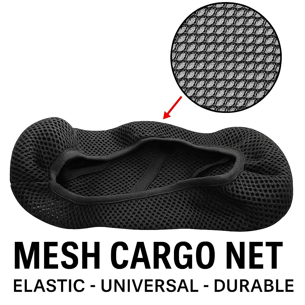 No Heat Net Motorcycle/Bike/Scooty Seat Cover